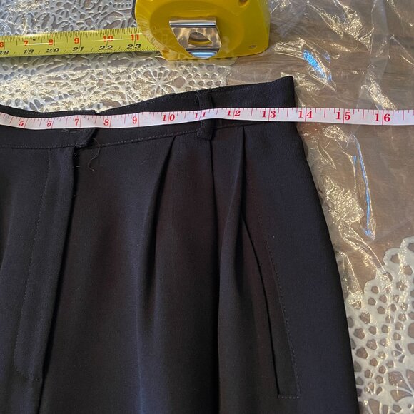 Vintage Jones New York black trousers with cuff. - Picture 4 of 5